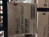 A Picture of product 193-148 SmartLock® Caterware® Scallop Edge Flat Trays. Black Plastic Tray with Dome Lid. 12" Diameter.
