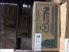 A Picture of product 259-104 Bakery Box with Window.  9" x 4.5" x 4".  "Delights" Design.  1/2 Dozen Donuts.