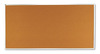 A Picture of product QRT-2308 Quartet® Cork Bulletin Board, Natural Cork/Fiberboard, 96 x 48, Aluminum Frame