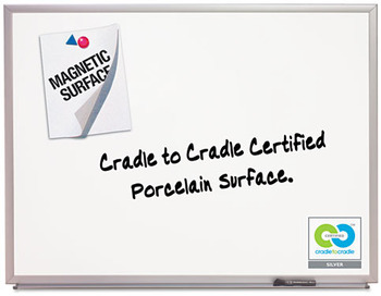 Quartet® Total Erase® Magnetic Dry Erase Board, Porcelain, 72 x 48, White, Aluminum Frame