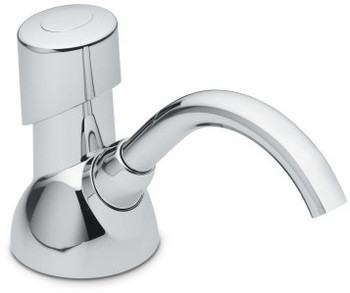 GOJO® CX™ Counter Mount Dispenser,  1500mL, 4 1/2w x 11 7/8d x 4 1/2h, Chrome