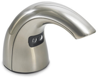 GOJO® CXT™ Touch Free Counter Mount Dispensing System - Brushed Nickel.