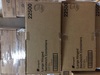 A Picture of product 217-709 Genpak® Hinged-Lid Foam Carryout Containers,  Large, 1-Comp, 5 5/8 x 5 3/4 x 3 1/4, White, 500/Carton