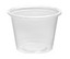 A Picture of product 106-412 Conex® Complements Portion Cup.  1.00 oz.  Clear.  125 Cups/Sleeve, 20 Sleeves/Case, 2,500 Cups/Case.