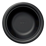 A Picture of product 241-304 Stoneware® Premium Bowl.  6 oz.  Black Color.  Microwavable.  Heat resistant up to 285º F.  125 Bowls/Sleeve.