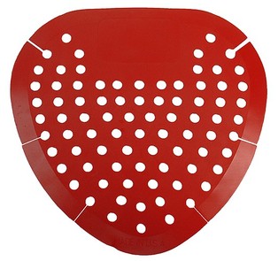 Deodorant Urinal Screen.  Vinyl.  Cherry Scent, 12/Box, 72/Case