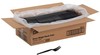 A Picture of product DXE-FH517 Dixie® Plastic Cutlery, Heavyweight Forks, Black, 1,000/Case