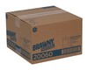A Picture of product 871-126 Brawny Professional™ Premium All Purpose DRC Perforated Long Distance Roll Wipers.  9.8" x 13.25".  800 Wipers/Roll. D400 Disposable Cleaning Towel White