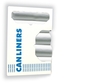 A Picture of product 861-663 Can Liner.  38" x 60".  60 Gallons.  22 Micron.  Natural Color.  Roll Pack.