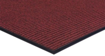 Apache Rib™ Indoor Entrance Mat. 3 X 5 ft. Russet Red.