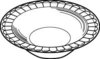 A Picture of product 241-115 Placesetter® Satin Non-Laminated Foam Tableware. 12 oz. Bowl. White Color, 1,000 Bowls/Case.