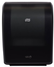 Tork Electronic Hand Towel Roll Dispenser. 12.3 X 9.3 X 16 in. Black.