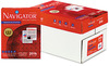A Picture of product SNA-NMP1120 Navigator® Premium Multipurpose Copy Paper, 97 Brightness, 20lb, 8-1/2x11, White, 5000/Carton