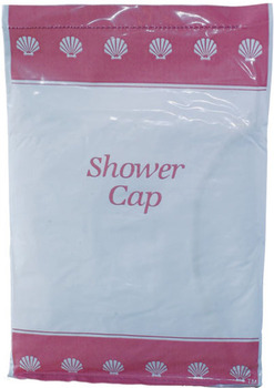 Shower Cap.  18.5".  500 Caps/Box.  Individually Wrapped.