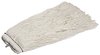 A Picture of product 530-108 Layflat Screw-Type Cut-End Rayon Wet Mop Head.  20 oz.  White Color.