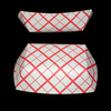 A Picture of product 193-376 SCT Southland™ Red Check Food Trays. #300 (3 lb.). 7-1/5 X 5 X 2 in. 250/sleeve, 2 sleeves/case.