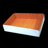 A Picture of product 251-111 Bakery Box.  1-Piece.  13-1/2" x 9-1/2" x 3".  Holds 2 Dozon Donuts.