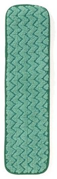 Rubbermaid® Commercial HYGEN™ Damp Room Mop,  Microfiber Flat Mop, 18.5", Green