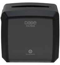 GP Dixie Ultra® Tabletop Interfold Napkin Dispenser. 7.6 X 6.1 X 7.2 in. Black.