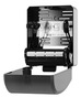 A Picture of product 888-514 Tork Controlled Use Mechanical Hand Towel Roll Dispenser. 12.3 X 9.3 X 16 in. Black.