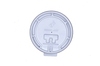 A Picture of product 120-116 Insulair® Flat Tear-Back Hot Drink Lid.  Fits 8 oz. Cups.  100 Lids/Sleeve.
