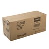 A Picture of product 191-165 Heavy Weight Polystyrene Forks. Black. 1000 count.