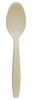 A Picture of product 191-174 Heavy Weight Polystyrene Teaspoons. Champagne color. 1000 count.