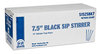 A Picture of product 222-129 Sip/Stirrer Straws. 7.5 in. Black. 10,000/Case
