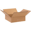 A Picture of product 969-179 Corrugated Box.  10" x 10" x 3", 25/Bundle