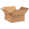 A Picture of product 969-177 Corrugated Box.  9" x 9" x 4", 25 Boxes/Bundle