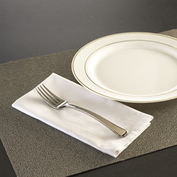 GlimmerWare Dinner Forks. 7.75 in. Silver. 600 count.