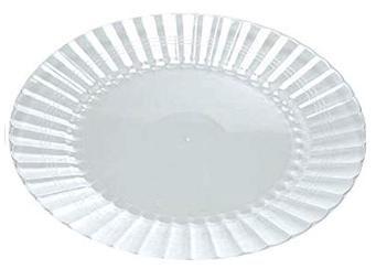 Resposables Dessert Plates. 6 in. Clear. 180/Case