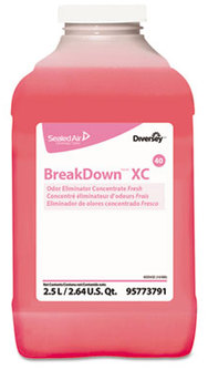 Diversey Breakdown XC  Odor Eliminator. 84.5 oz. Fresh Scent. 2 count.