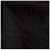 A Picture of product 226-411 Hoffmaster® 2-Ply Embossed Beverage Napkins. 9 1/2 X 9 1/2 in. Black. 1000 count.