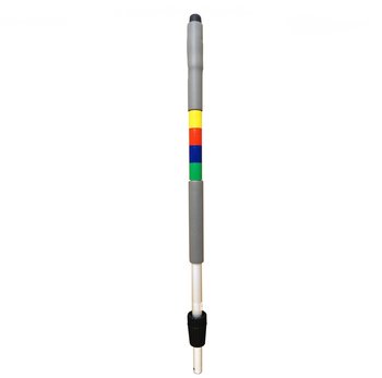 Telescopic Handle.  Extends 40" to 60".  Fits microfiber flat mop frames.