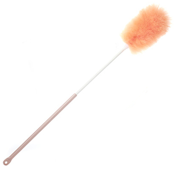 Economy Wool Duster. 10" Pom, extends to 42" Long.
