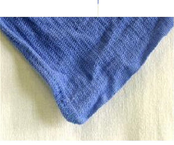 Reclaimed Huck Cloth/Surgical Rags.  23" x 15.5" 25# box