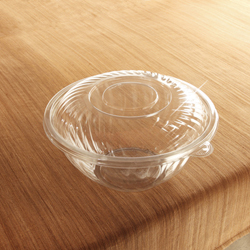 PrepServe Lids for 160 oz Plastic Bowls. 12 in. Clear. 25 count.