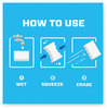 A Picture of product 543-203 Mr Clean Magic Eraser Sponge. 2 3/10 X 4 3/5 X 1 in. White. 6/pack, 6 packs/case, total 36 count.