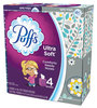 A Picture of product PGC-35295 Ultra Soft Facial Tissue, 2-Ply, White, 56 Sheets/Box, 4 Boxes/Pack, 6 Packs/Carton