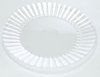 A Picture of product 241-505 Resposables.  7.5" Salad Plate.  Clear Color.  18 Plates/Sleeve, 252/Case