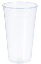 Conex ClearPro® Clear Polypropylene Cups.  24 oz.  50 Cups/Sleeve, 12 Sleeves/Case, 600 Cups/Case.