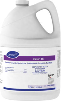 Diversey™ Oxivir® TB RTU Disinfectant Cleaner. 1 gal. 4 bottles/case..