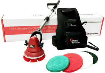 MotorScrubber M3 Machine Starter Kit with Long Handle