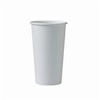 A Picture of product 100-257 Single Sided Poly Paper Hot Cup.  20 oz.  White Color.  40 Cups/Sleeve, 600 Cups/Case.