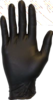 A Picture of product 963-718 The Safety Zone® Powder Free Nitrile Gloves. Size Large. Black. 100/box, 10 boxes/case.