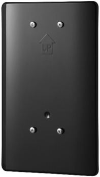 Mounting Kit Backplate for Tork Skincare Dispensers 571508 & 571608. 11 X 7 in. Black.