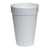 A Picture of product 107-405 Foam Cup.  16 oz.  White Color.  25 Cups/Sleeve. (1000 Cups per Case)