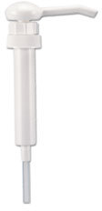 Siphon Pump, 1 oz/Pump, Plastic, White, 12" Tube, 12/Carton for 1 Gallon Bottles