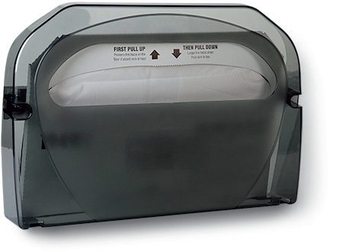 Silhouette® Toilet Seat Cover Dispenser. 11.5 X 16 X 3.1 in. Smoke. 12/case.